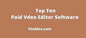 10 Best Paid Video editor software