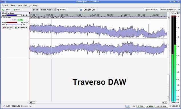 Traverso DAW