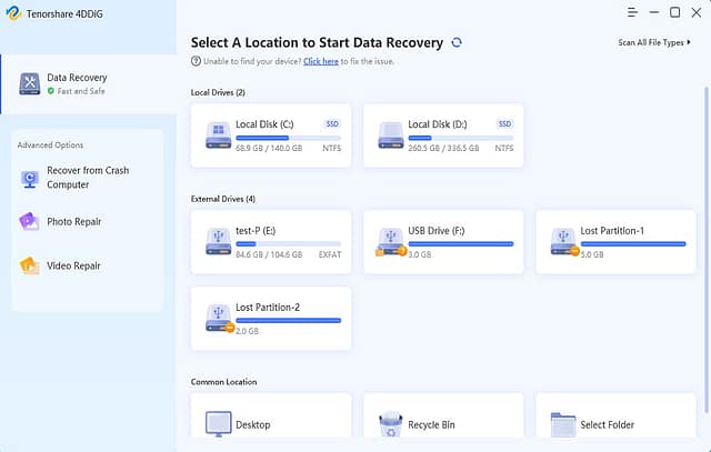 4ddig windows data recovery