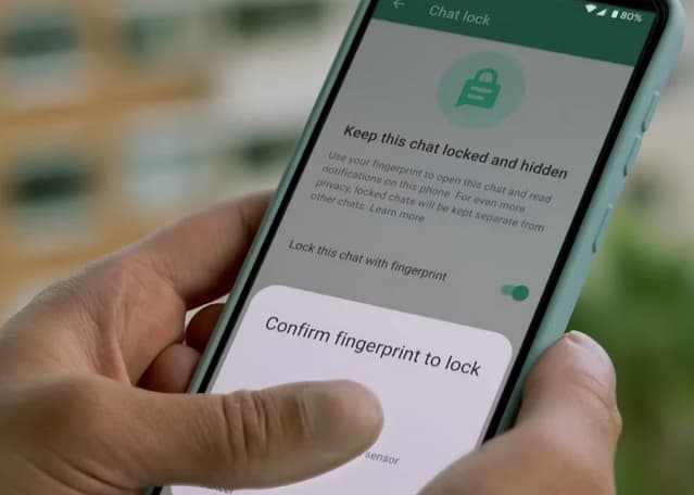 whatsapp chat lock