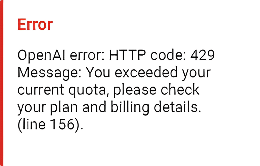 How To Fix ChatGPT Error Code 429 ? Simple Steps - Finddee